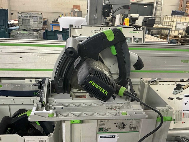 Festool ts 75 eqb-plus invalcirkelzaag - afbeelding 1 van  4