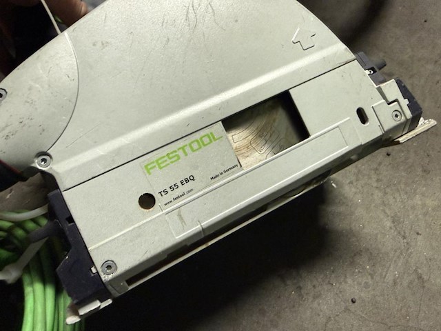 Festool ts55ebq + lat - afbeelding 2 van  4