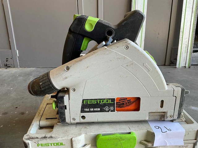 Festool tsc 55 keb cirkelzaagmachine - afbeelding 1 van  14