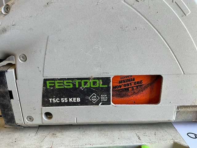 Festool tsc 55 keb cirkelzaagmachine - afbeelding 8 van  14