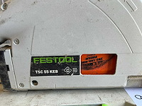 Festool tsc 55 keb cirkelzaagmachine - afbeelding 8 van  14