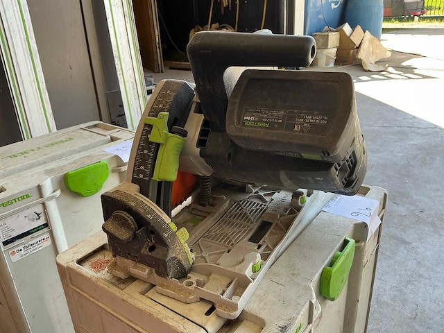Festool tsc 55 keb cirkelzaagmachine - afbeelding 9 van  14