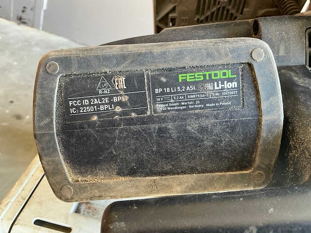 Festool tsc 55 keb cirkelzaagmachine - afbeelding 12 van  14