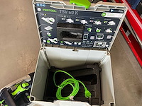 Festool tsv 60 kebq-plus invalzaag met kickbackstop – nieuw / ongebruikt - afbeelding 2 van  9