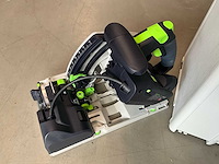 Festool tsv 60 kebq-plus invalzaag met kickbackstop – nieuw / ongebruikt - afbeelding 5 van  9