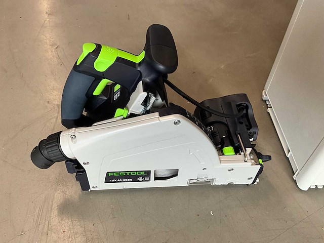 Festool tsv 60 kebq-plus invalzaag met kickbackstop – nieuw / ongebruikt - afbeelding 8 van  9