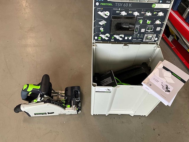 Festool tsv 60 kebq-plus invalzaag met kickbackstop – nieuw / ongebruikt - afbeelding 9 van  9