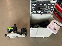 Festool tsv 60 kebq-plus invalzaag met kickbackstop – nieuw / ongebruikt - afbeelding 9 van  9