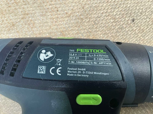 Festool txs schroefboormachine - afbeelding 7 van  7