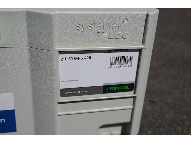 Festool zaaghulpstuk sys zh-sys-ps 420 - afbeelding 9 van  9