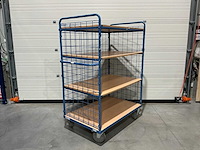Fetra 8413-1 magazijn etagewagen - afbeelding 2 van  4