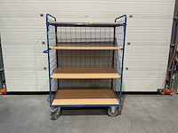 Fetra 8413-1 magazijn etagewagen - afbeelding 3 van  4