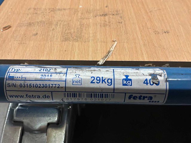 Fetra transportkar (2x) - afbeelding 2 van  2