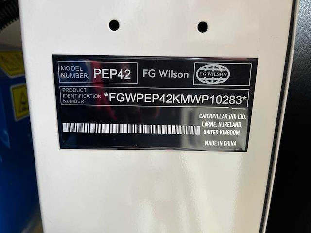 Fg wilson - p 22-6 - stroomgenerator - ongebruikt - afbeelding 2 van  18