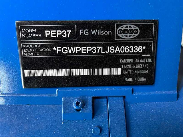 Fg wilson - p 26 - 3 s - stroomgenerator - ongebruikt - afbeelding 6 van  17