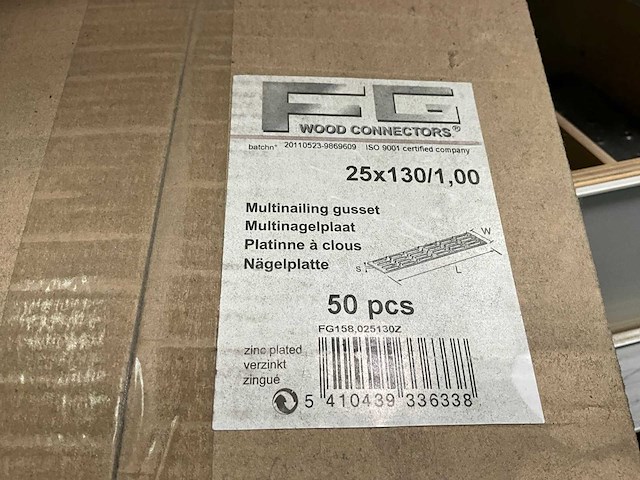 Fg wood connectors partij bouw- en bevestigingsmateriaal - afbeelding 21 van  28