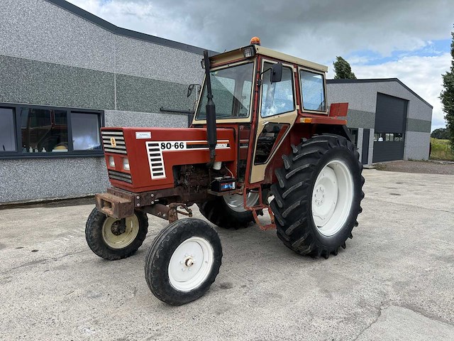 Fiat - 1986 - 80-66 - tweewielaangedreven landbouwtractor - afbeelding 1 van  38