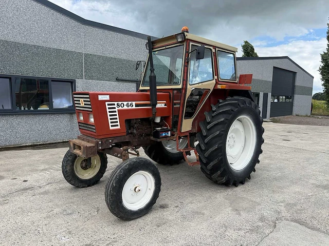 Fiat - 1986 - 80-66 - tweewielaangedreven landbouwtractor - afbeelding 1 van  38