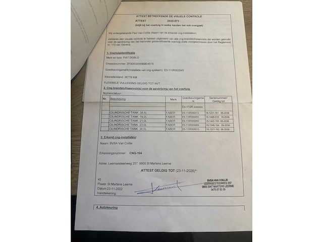 Fiat - 2018 - doblo - cng - personenauto - afbeelding 31 van  31