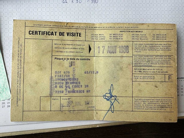 Fiat - 600 - car - 1968 - afbeelding 3 van  11