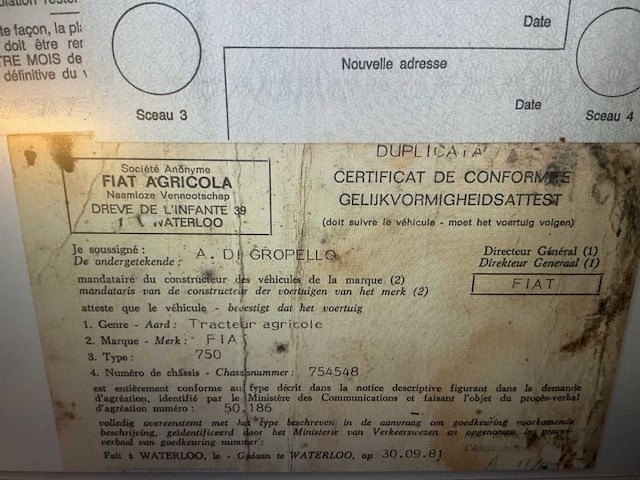 Fiat - 750 - vintage tractor - 1969 - afbeelding 19 van  26