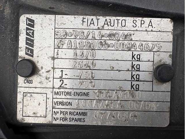 Fiat - punto - 1.2 active - car - 2007 - afbeelding 2 van  19