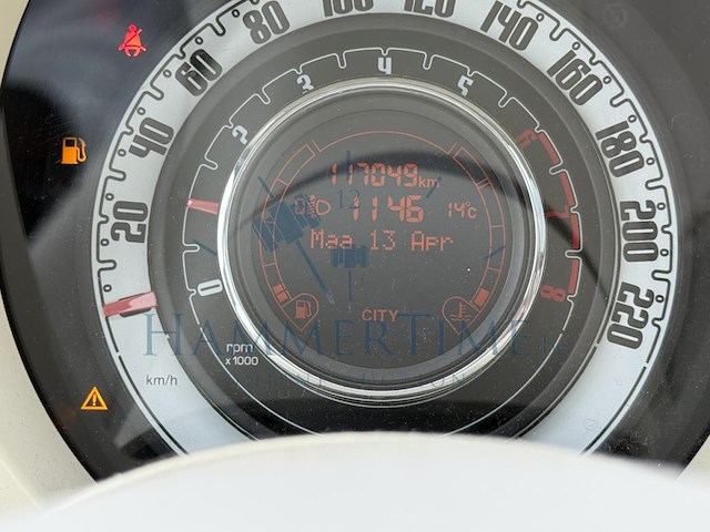 Fiat 500 1.2i lounge stop & start,2011 - afbeelding 14 van  31