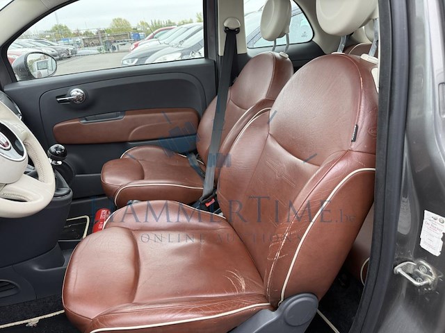 Fiat 500 1.2i lounge stop & start,2011 - afbeelding 31 van  31