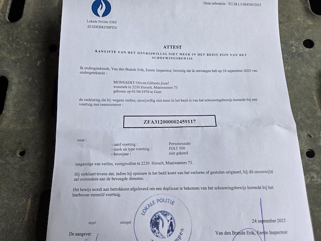 Fiat 500, 2009 - afbeelding 31 van  41