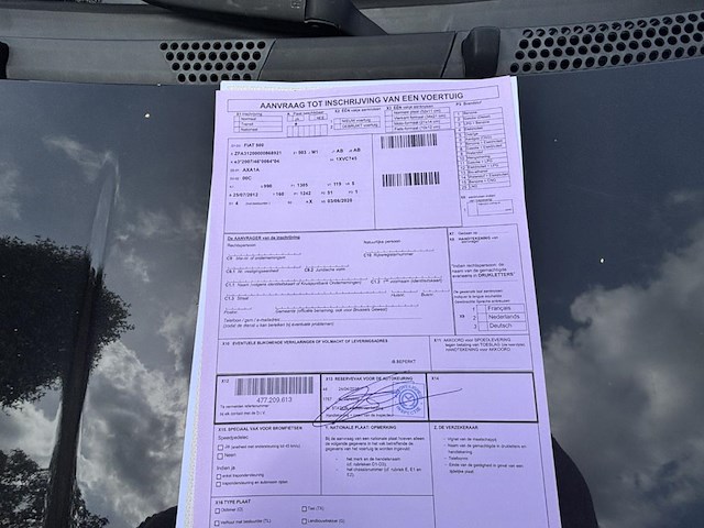 Fiat 500 blackjack, 2012 - afbeelding 24 van  35