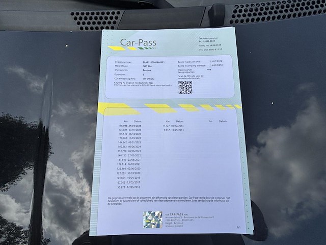 Fiat 500 blackjack, 2012 - afbeelding 25 van  35