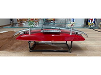 Fiat 500 calandre salontafel in rood - salontafel - afbeelding 1 van  3