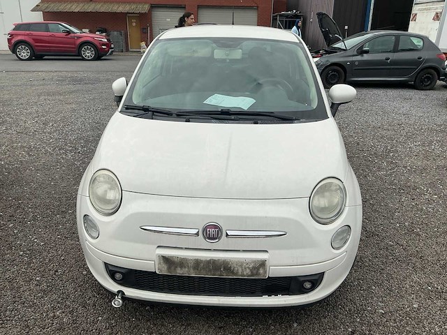 Fiat 500 zonder papieren en sleutels - afbeelding 2 van  5