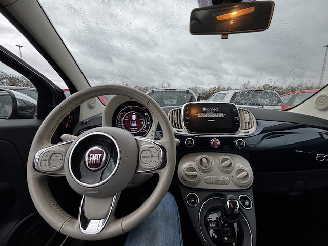 Fiat 500c 1.2i lounge mta 69 at, 2017 - afbeelding 2 van  33