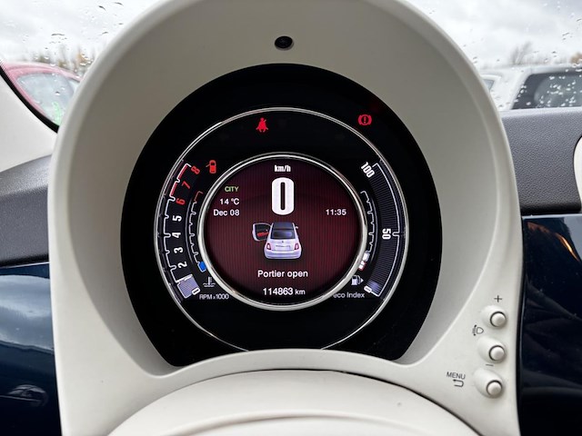 Fiat 500c 1.2i lounge mta 69 at, 2017 - afbeelding 33 van  33