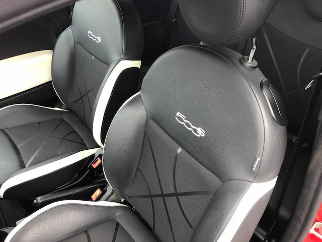 Fiat 500c 1.2i lounge sport cabriolet 2017 , 65600 km !!!! - afbeelding 2 van  20