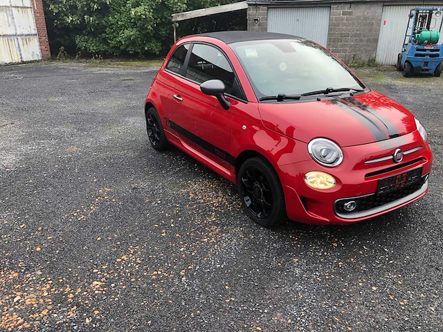 Fiat 500c 1.2i lounge sport cabriolet 2017 , 65600 km !!!! - afbeelding 14 van  20