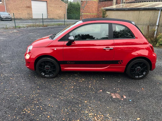 Fiat 500c 1.2i lounge sport cabriolet 2017 , 65600 km !!!! - afbeelding 15 van  20