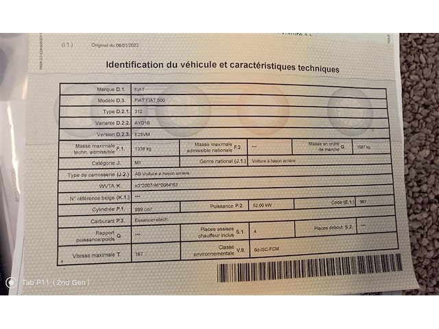 Fiat 500c sport mhev, 2021 - afbeelding 14 van  34