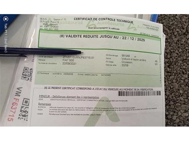 Fiat 500c sport mhev, 2021 - afbeelding 16 van  34