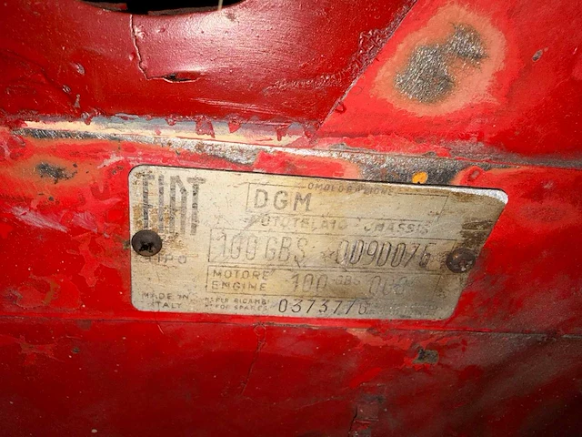 Fiat 850 sport spider / sport 850 cabriolet 100 gbs voorouders - afbeelding 27 van  29