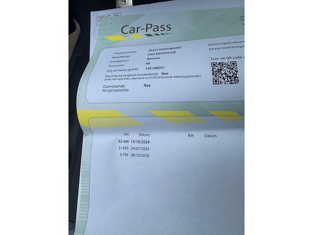 Fiat abarth,2017 - afbeelding 2 van  11