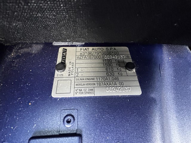 Fiat cinquento - afbeelding 9 van  9