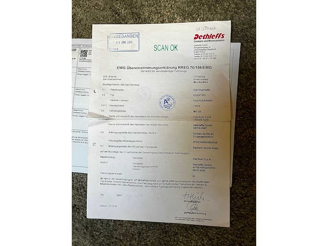 Fiat dethleffs camper 2.8tdi - afbeelding 35 van  43