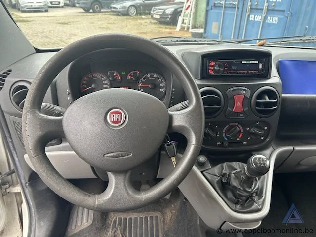 Fiat doblo cargo, zfa22300005660713, 1e insch 18/11/2008, 70463km, 57kw, 1368cm³, benzine, bestelwagen, euro 4, mtm 1920kg, tarra 1190kg, 2 sleutels, keuring tot 27/09/2026, insch. deel i, coc en identificatieverslag, trekhaak - afbeelding 7 van  22
