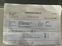 Fiat doblo cargo, zfa22300005660713, 1e insch 18/11/2008, 70463km, 57kw, 1368cm³, benzine, bestelwagen, euro 4, mtm 1920kg, tarra 1190kg, 2 sleutels, keuring tot 27/09/2026, insch. deel i, coc en identificatieverslag, trekhaak - afbeelding 9 van  22