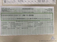 Fiat doblo cargo, zfa22300005661107, 1e insch 18/11/2008, 104245km, 57kw, 1368cm³, benzine, manueel, bestelwagen, euro 4, mtm 1920kg, tarra 1200kg, 3 sleutels, keuring tot 26/11/2026, insch. deel i, coc en identificatieverslag, imperiaal - afbeelding 7 van  18