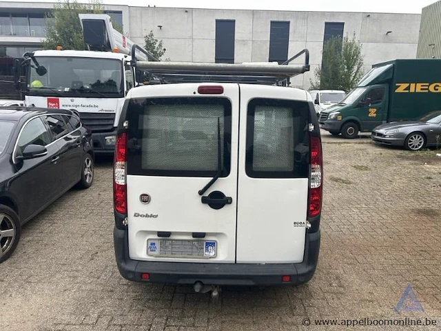 Fiat doblo cargo, zfa22300005661107, 1e insch 18/11/2008, 104245km, 57kw, 1368cm³, benzine, manueel, bestelwagen, euro 4, mtm 1920kg, tarra 1200kg, 3 sleutels, keuring tot 26/11/2026, insch. deel i, coc en identificatieverslag, imperiaal - afbeelding 14 van  18