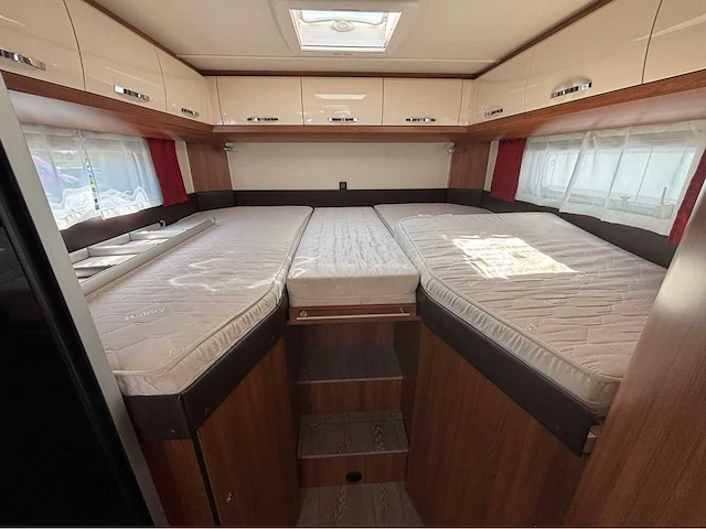 Fiat ducato 150 multijet hobby optima deluxe t65 ge camper - mobilhome - afbeelding 44 van  65