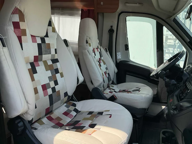 Fiat ducato 150 multijet hobby optima deluxe t65 ge camper - mobilhome - afbeelding 22 van  65